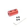 2pcs Aluminum Coupling Bore:3/4/5/6/6.35/7/8/10mm Shaft Coupler Motor Connector for 3D Printers Parts Stepper Motor Accessories