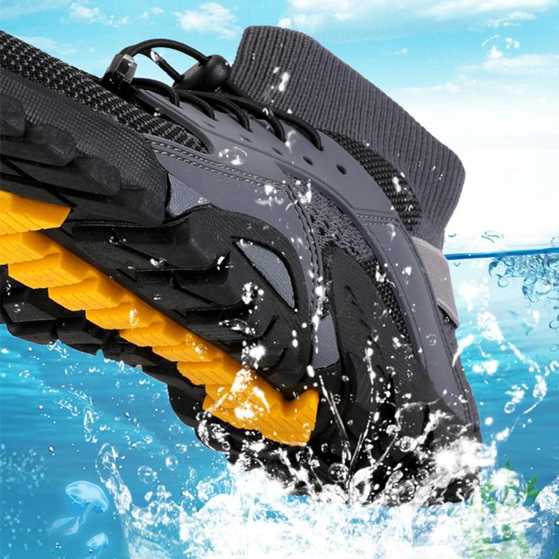 Мужская походная обувь Кроссовки для бега по пересеченной местности Стильные нескользящие — фото 10