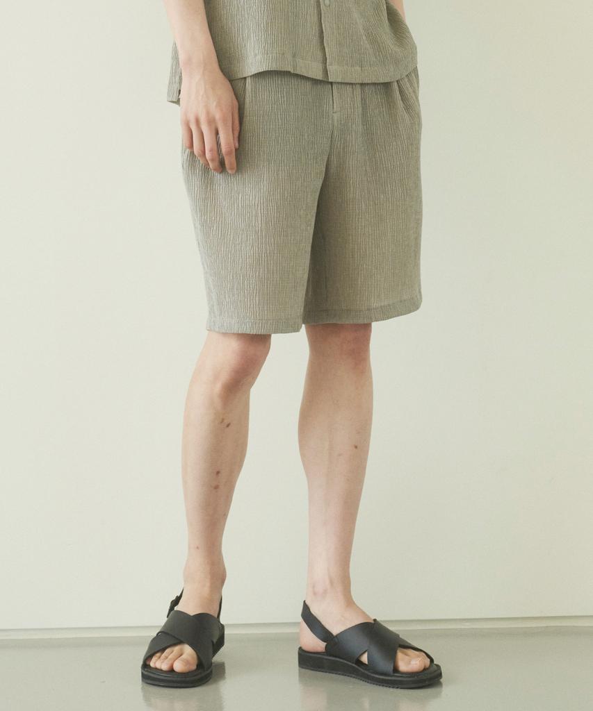 210EDIT Men'S Coolingcle Single-Pleat Shorts [3 Color]_Ze2Pt048