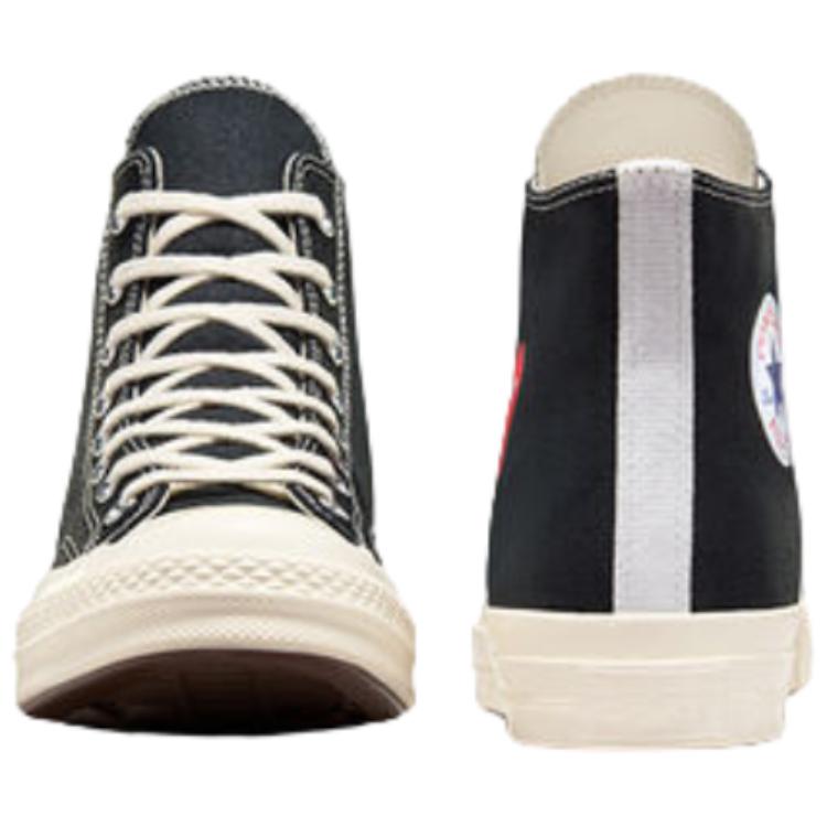 New Converse Chuck Taylor All Star 70 Hi Comme Des Garcons Play Single Heart Black A08801C
