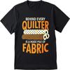 Plus Size Tshirt Soft For Man Short Sleeve Tshirt Oversized Behind Every Quilter Is A Huge Pile Of Fabric Retro Boys Tee Shirt