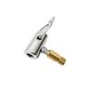 Portable Inflatable Pump for Car Tire Air Chuck Compressor Tire Inflator Tire Chuck with Barb Connector for Hose Repair