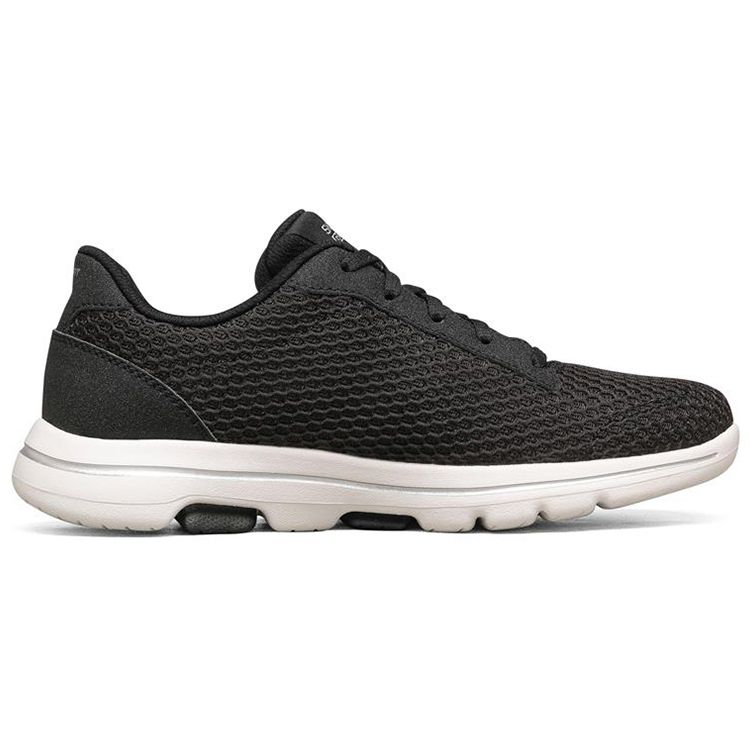 Skechers Go Walk 5 Comfortable Breathable Low-Top Casual Running Shoes Women sneakers Black 896022-BKW