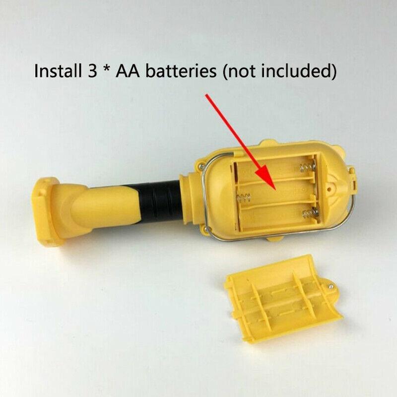 Ultra-Bright Handy Cordless LED Work Light with Swivel Hook & Magnetic Base