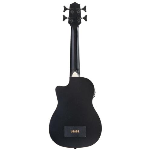 KALA UBass Journeyman Ukulele Bass, Mahogany Body, Roundwound Strings, Black, UBASS-JYMNBKFS-20_06, Successor To the UBASS-JYMN-BK-FS (Case Included)