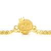 Tinyandco 24k Guld Coco 1,875g Orm Krona Armband