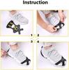 Anti-Skid Snow Shoe Cover Climbing Crampons Spikes Ice Grips Cleats Non-Slip Shoe Covers Winter Walk 1Pair