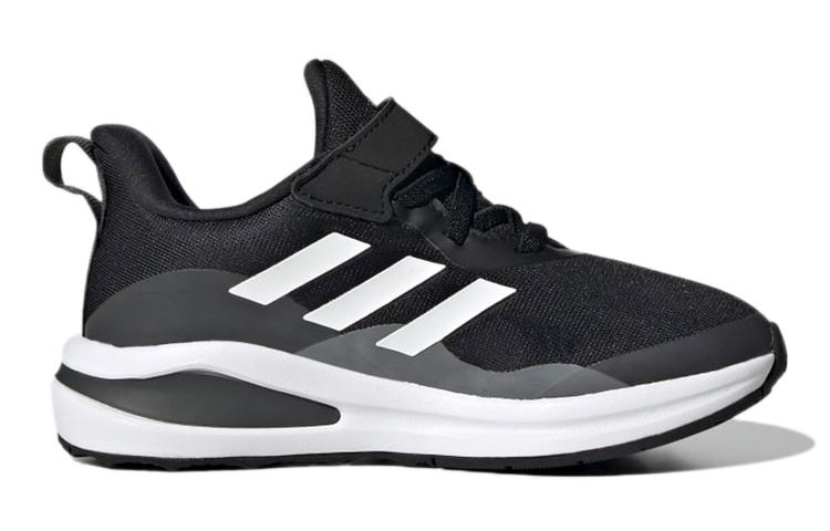adidas Fortarun Comfortable Cushioning Breathable Cushioning Breathable Low Top Kids Lifestyle Shoes Black White Kids' H04120