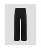 Binpolmen Crepe Elastic Waist Wide Pants Black