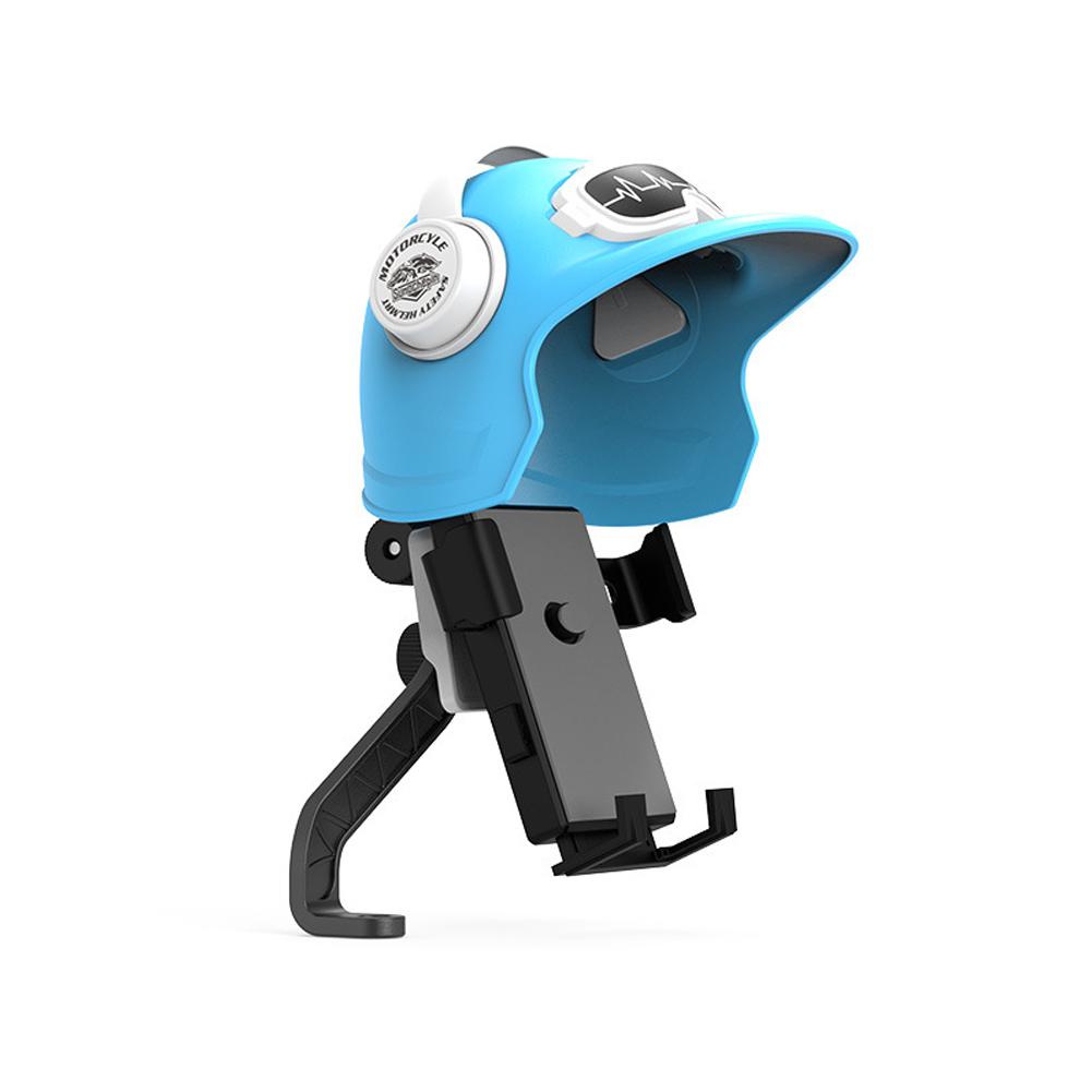 Motorcycle Phone Holders Universal Motorcycle Handlebar Mount Phone Stand With Sun Visor GPS Navigation Support Bracket