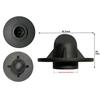 1Set Wear-resistant Moon Chair Accessory Anti-slip Foot Covers Joint Plug  Camping Chair Accessories