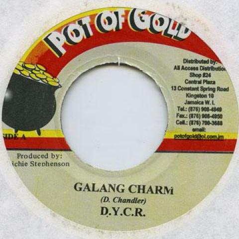 

7-дюймовий диск DYCR Galang Charm NONE Pot Of Gold 2002 Ямайка Реггі Ска Даб Вживаний