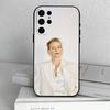 German Actress Sandra Huller   Phone Case For Samsung S25,S24,S21,S22,S23,S30,Ultra,S20,Plus,Others Soft Black Cover