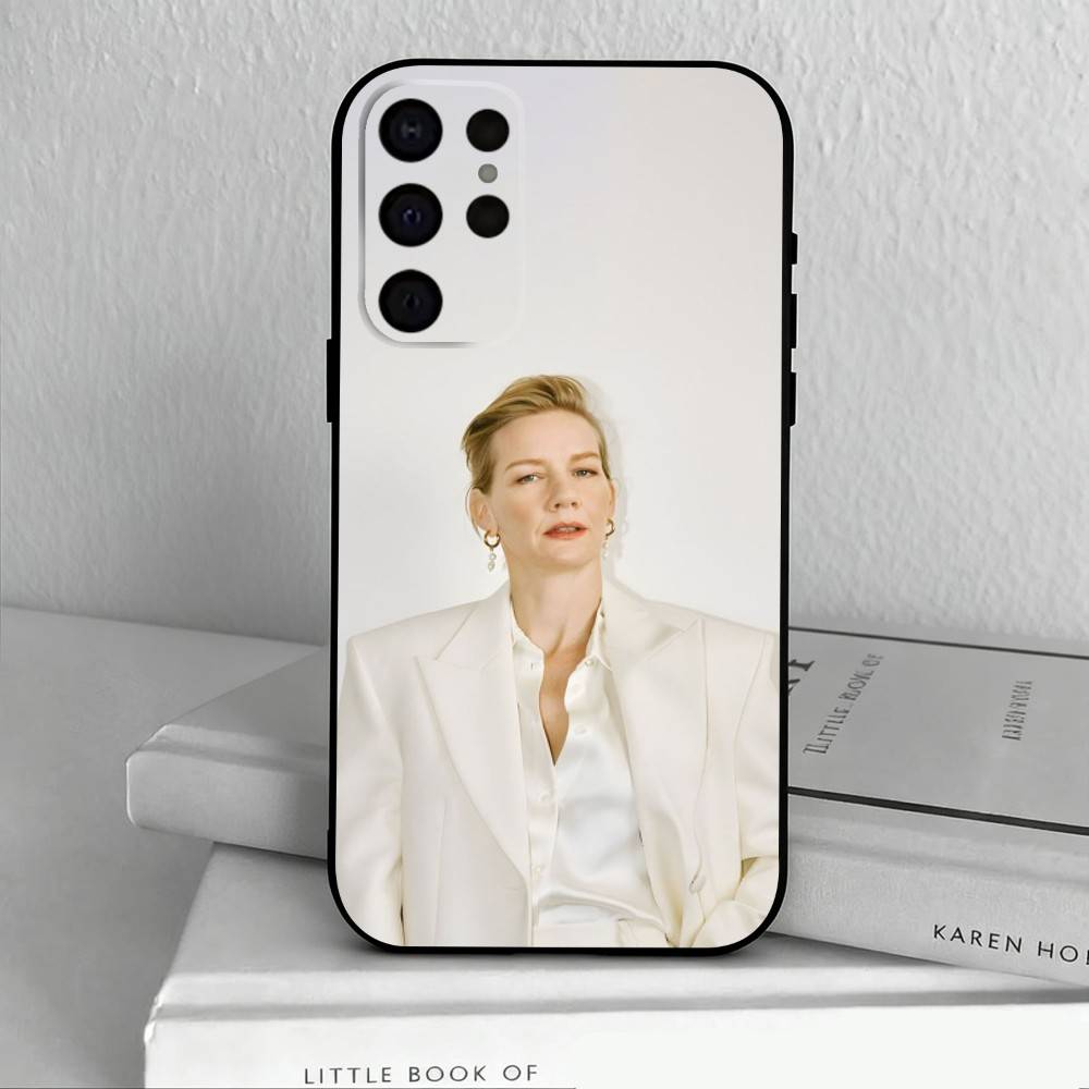 German Actress Sandra Huller   Phone Case For Samsung S25,S24,S21,S22,S23,S30,Ultra,S20,Plus,Others Soft Black Cover
