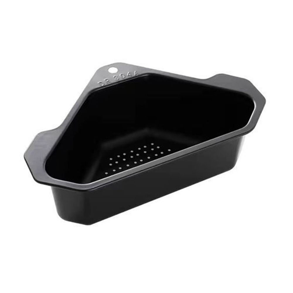 Triangle Shape Kitchen Sink Filter Corner Strainer Design Dual Function Triangle  Bathroom Storage