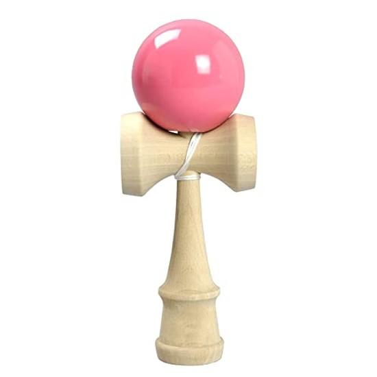 Kendama Certified Japan Association Is Skill Toy Made Wood Childrens Fitness Leisure. It Can Be Used Practice Competitions Classes Schools. (pink).