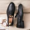 Trend Formal Shoes Men British Style High Quality Leather Shoes For Men Business Brogue Social Shoes Yuppie Men'S Dress Shoes