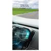 USB Car Air Outlet Cooling Fan Mini Color LED Light Low Noise Car Clip Fan 3 Speed Auto Interior Air Conditioner Cooler Car Fan