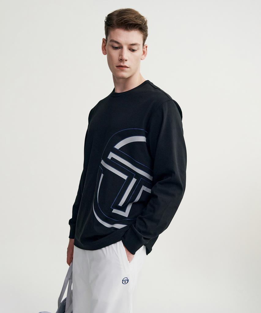 SERGIO TACCHINI M Daily Big Logo Long Sleeve T-Shirt