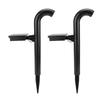 2pcs 23.2in Solar Spot Lights Outdoor Solar Landscape Lights for Outside Garden Yard Pathway Easy Install