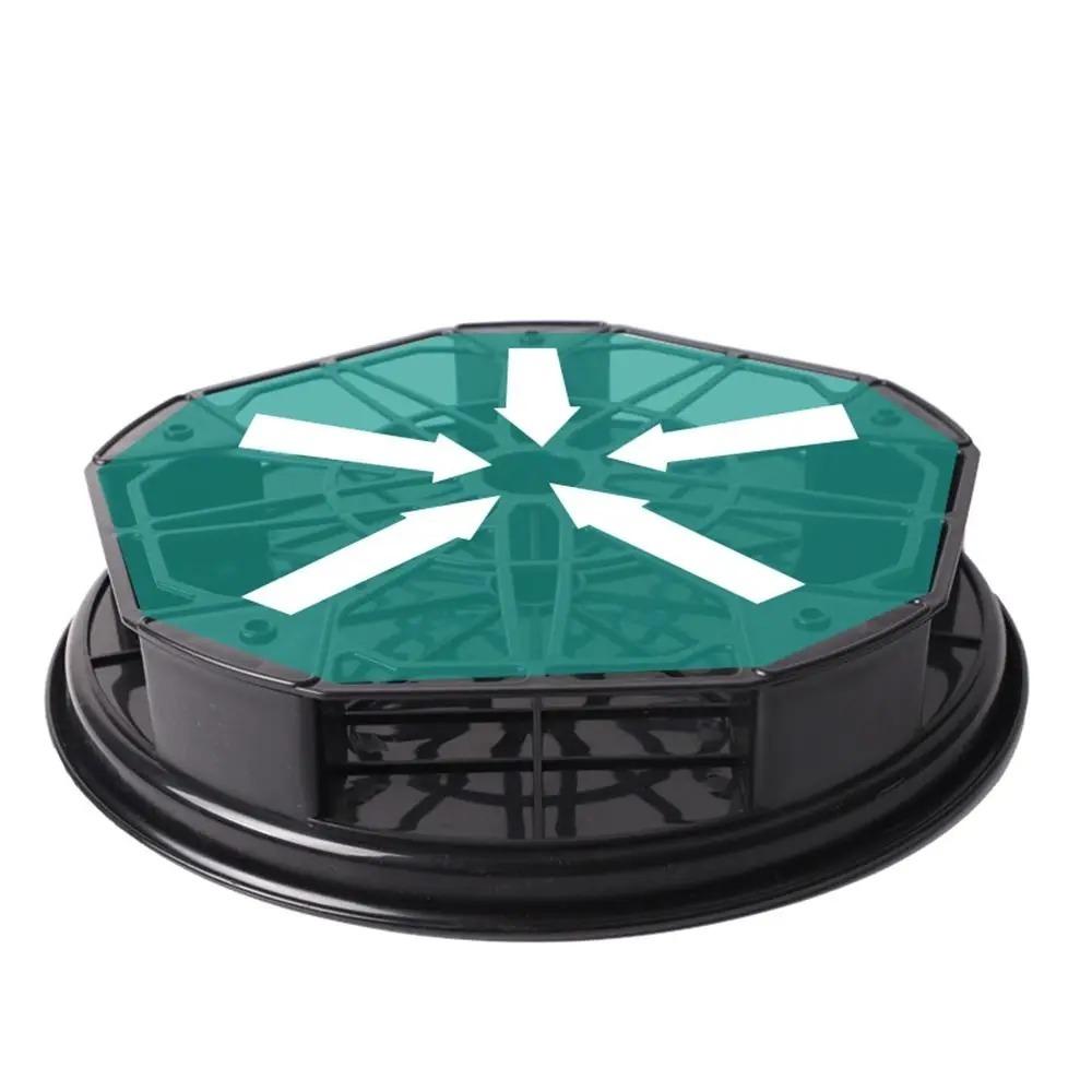 360-degree Rolling Movable Flower Pot Tray Round Flower Planter Stand Flower Pot Mover  Indoor Use