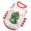 Spring and Summer New Dog and Cat Pet Clothing, Dog Supplies, Mesh Dinosaur Vests, Outdoor Sun Protection Products