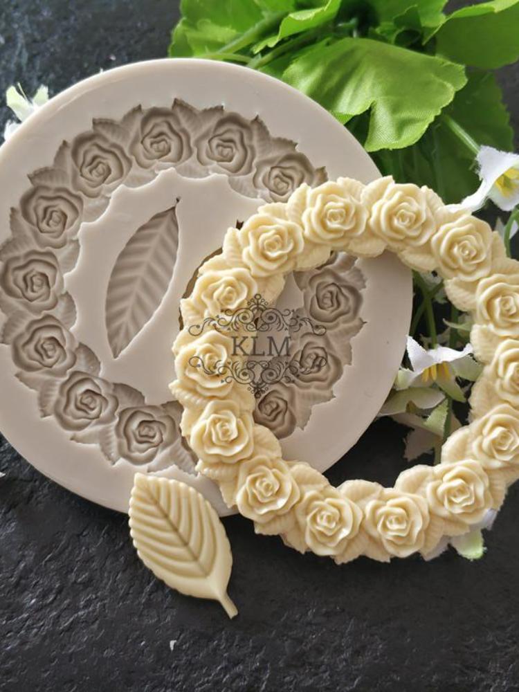 Leaf Silicone Mold Cake Decoration Accessories DIY Chocolate
