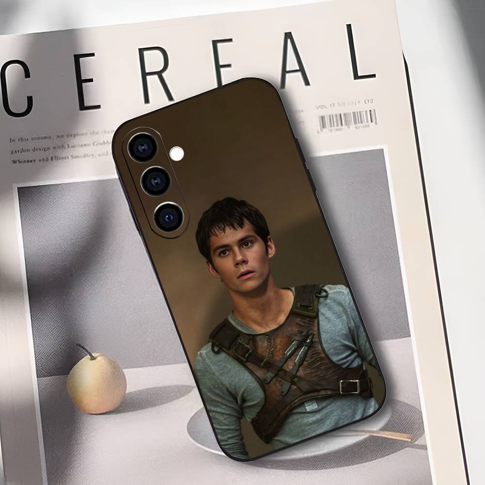 D-Dylan O B-Brien Phone Case Silicone Soft For Samsung Galaxy A73,A72,A71,A70,A53,A52,A51 Samsung a32 5g