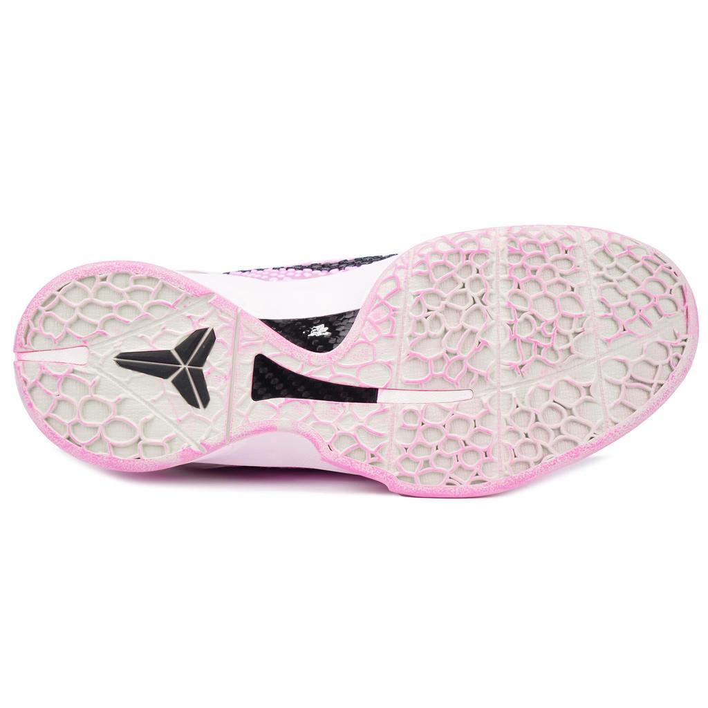 Nike Zoom Kobe 6 Protro 'All Star 2.0' Abrasion Resistant Abrasion Resistant Low Top Basketball Shoes Men's Pink Black FQ3546-100(Team-)