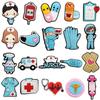 Cross-border Medical Clog Shoe Buckles: Nurse's Day Garden Decorations