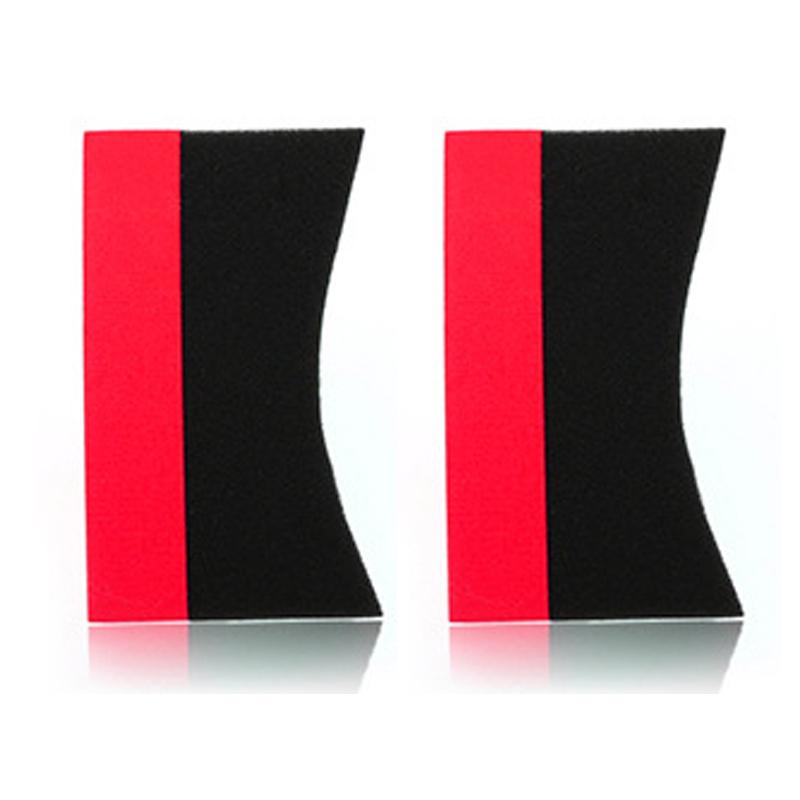2Pcs Car Wheel Polishing Waxing Sponge Brush Car Tire Cleaning Brush Sponge Pad Tyre Water Suction Cleaner Auto Wash Accessories