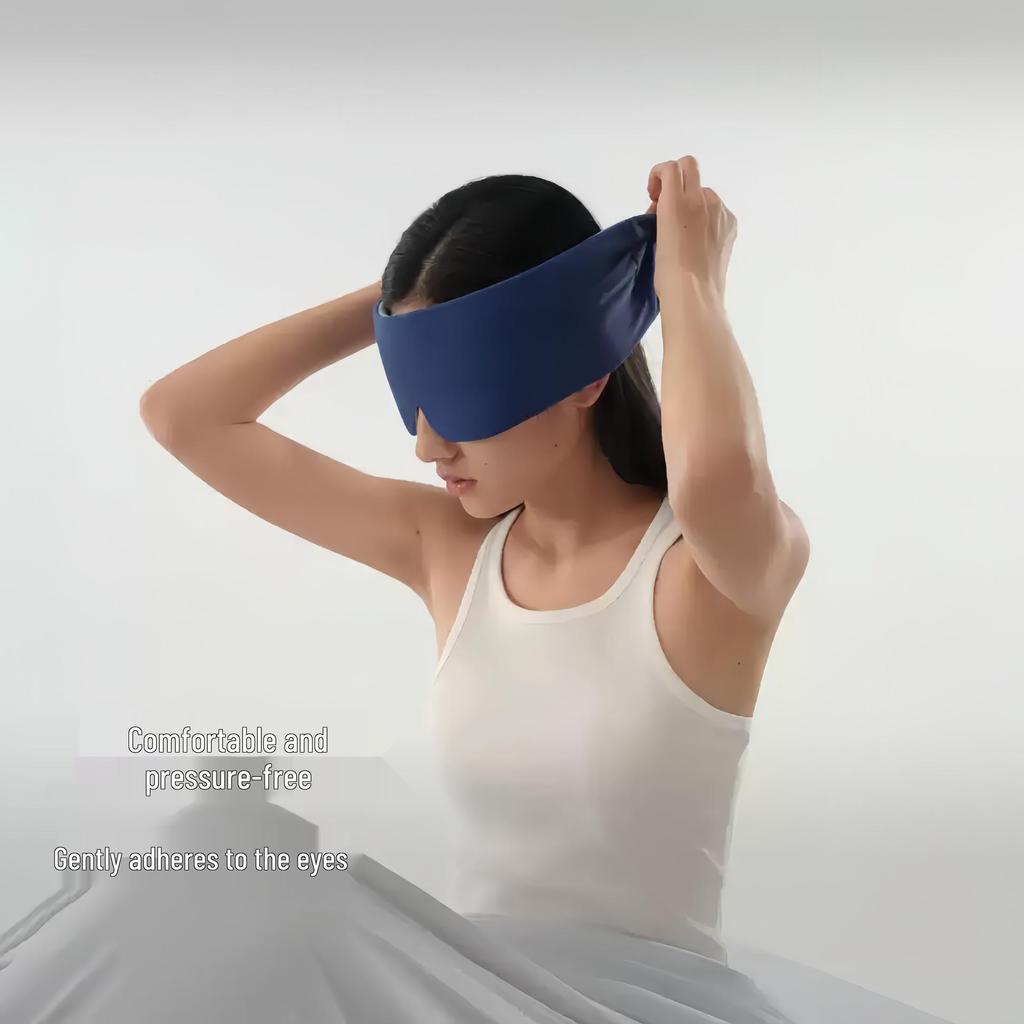 Planet Deep Sleep 2.0 Augenmaske: Lichtundurchlässig, Maschinenwaschbar, Milbenschutz, Antibakteriell, Atmungsaktiver und bequemer als Seide.