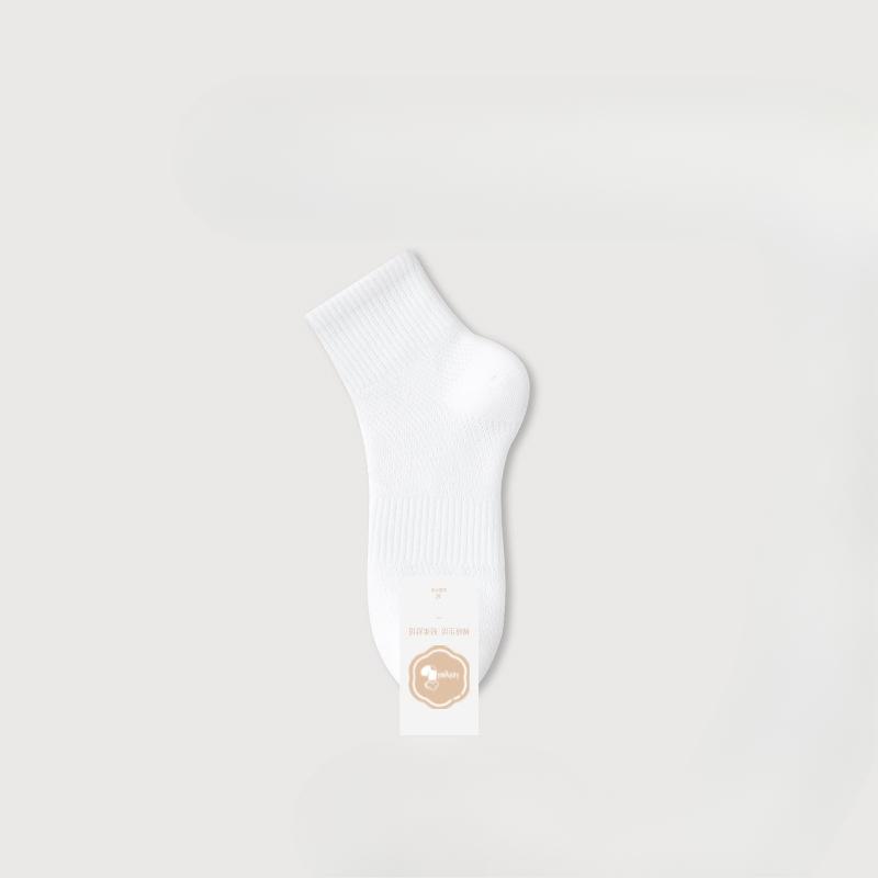 Female Summer Cotton Mesh Breathable Boneless Sports Tube Socks