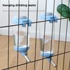Haustier Hängender Wasserspender, Wasserkrug mit großem Fassungsvermögen, Automatischer Wasserspender für Katzen, Hängender Käfig-Wasserspender für Hundezwinger