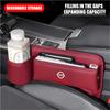 Hub Cap Car Seat Gap Organizer Multifunction Console Crevice Storage Box For Nismo X-Trail Sentra Qashqai Juke Leaf Rogue