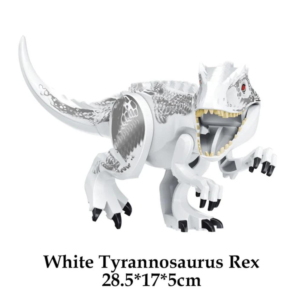 Hot Sale!! Jurassic Dinosaur Sea World Animals Mosasaurus Indominus Rex Model Building Blocks Enlighten Bricks Toys For Children