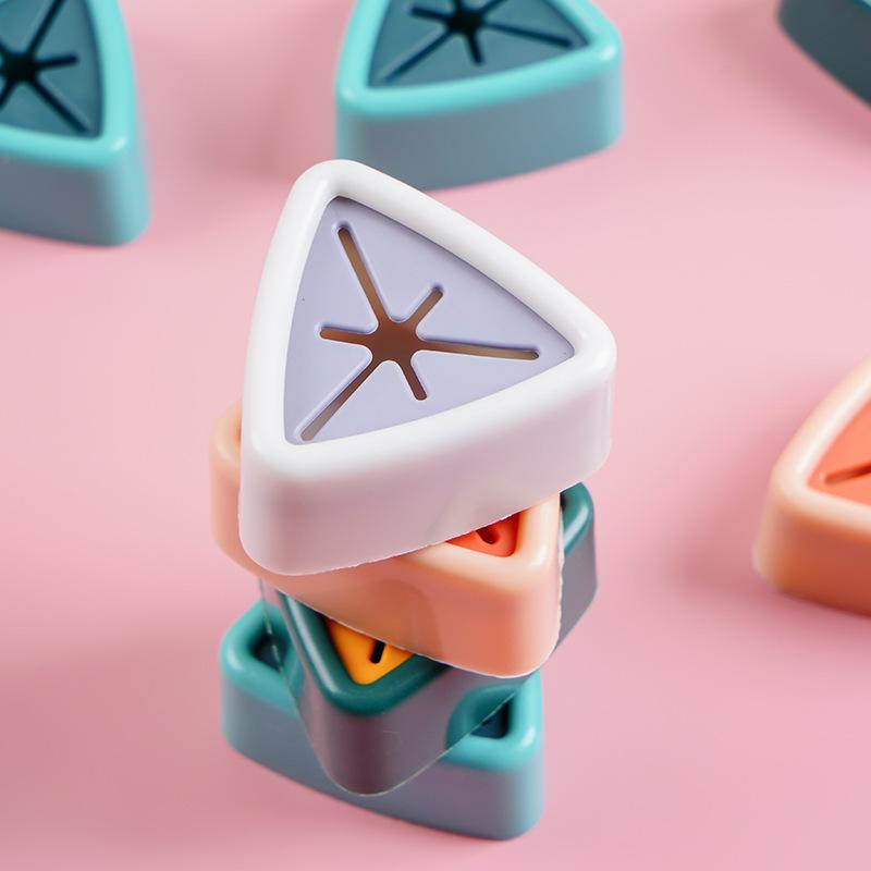 Wall Mounted Triangular Towel Plug, Non Perforated Bathroom Shelf, Kitchen Cloth And Face Towel Storage Hook Artifact