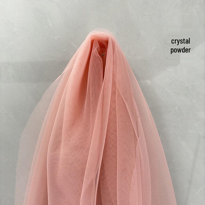 Rosa & Avocado Grün Musselin Vorhang: Tüll im chinesischen Stil für Kindergarten- oder Hochzeitsdekoration