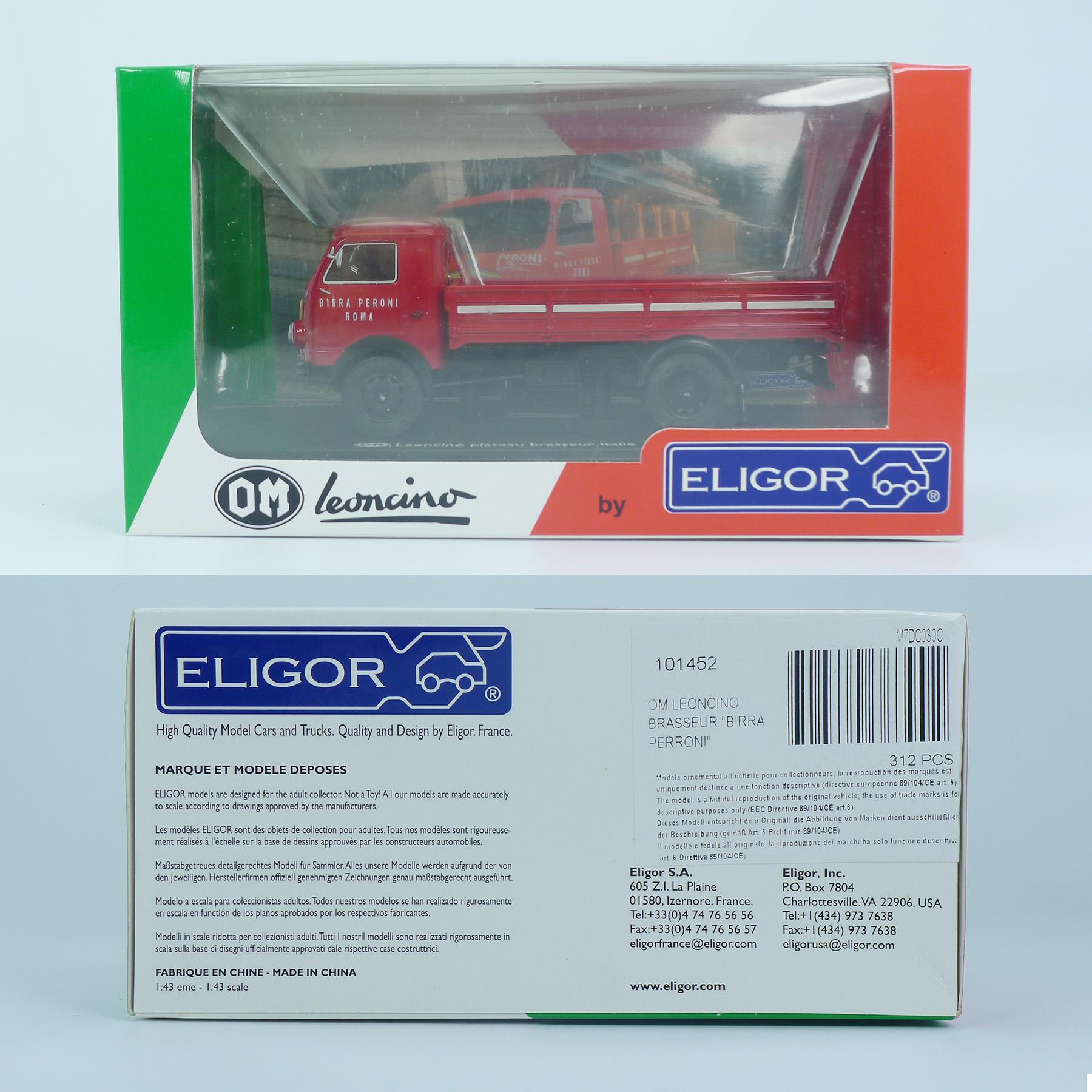 

1 43 Eligor trucks van Type H - Hotchkiss - Renault Citroen M
