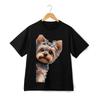 Yorkie T-Shirt - Unisex Cute Yorkshire Terrier Peek Dog Graphic Tee Pet Lover