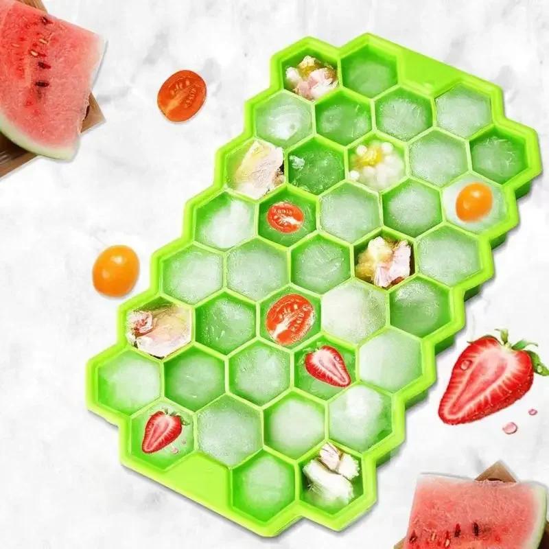 148 Grid Ice Cube Tray Silicone Mold Ice Cube Tray Mold Ice Cube Maker Non-toxic Durable Bar Pub Wine Blocks Maker