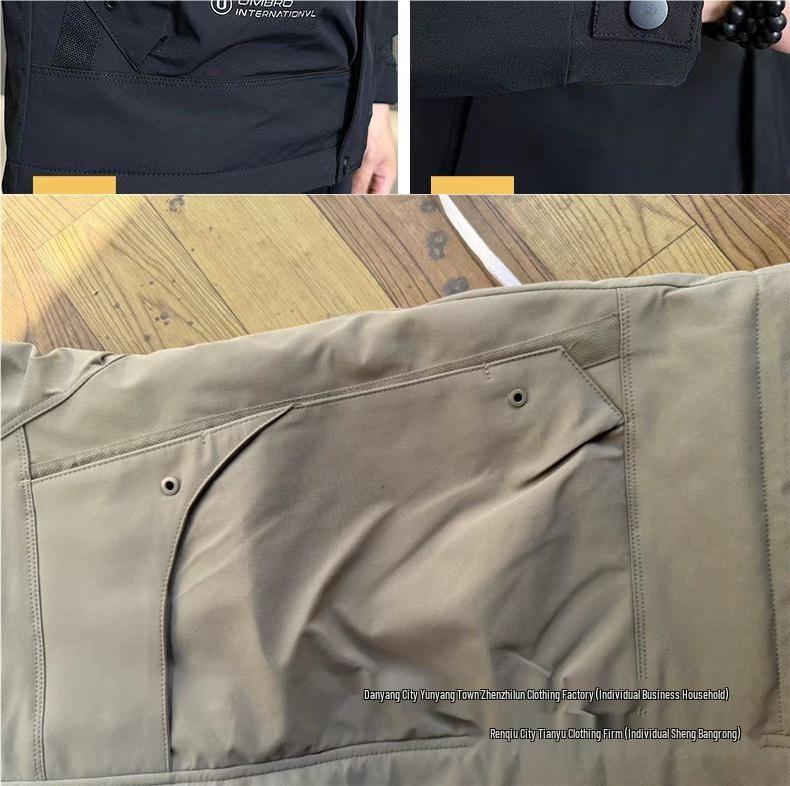 2024 Men's Fashionable Windproof Hooded Cotton Jacket – Thick, Loose, and Stylish for Autumn/Winter