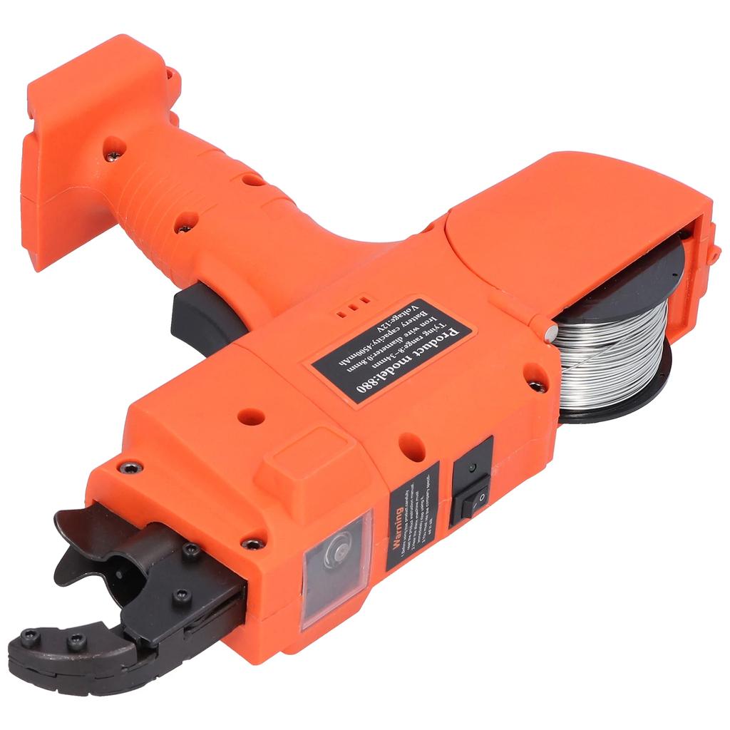 Automatic Tying Tool Electrical Tools Reinforcing Steel Bar Tying Machine ABS High Carbon Steel Fully Automatic Strapping Tool