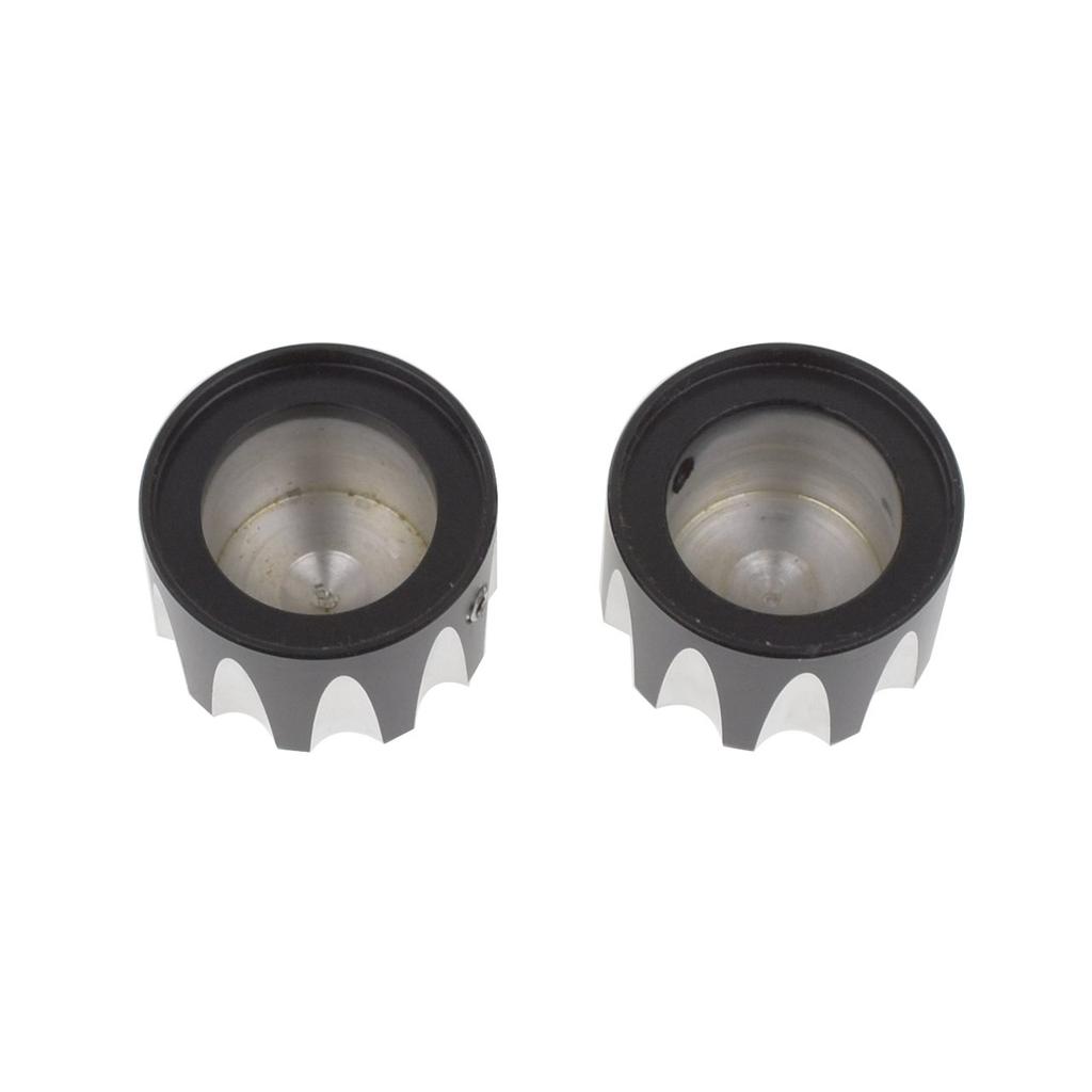 HDBUBALUS Front Axle Nut Cover Cap CNC for Harley Sportster