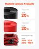 VEVOR Cablu de Extensie Panou Solar 6.1m/20FT cu Conectori Mamă și Tată 10AWG/6 mm² 1 Pereche
