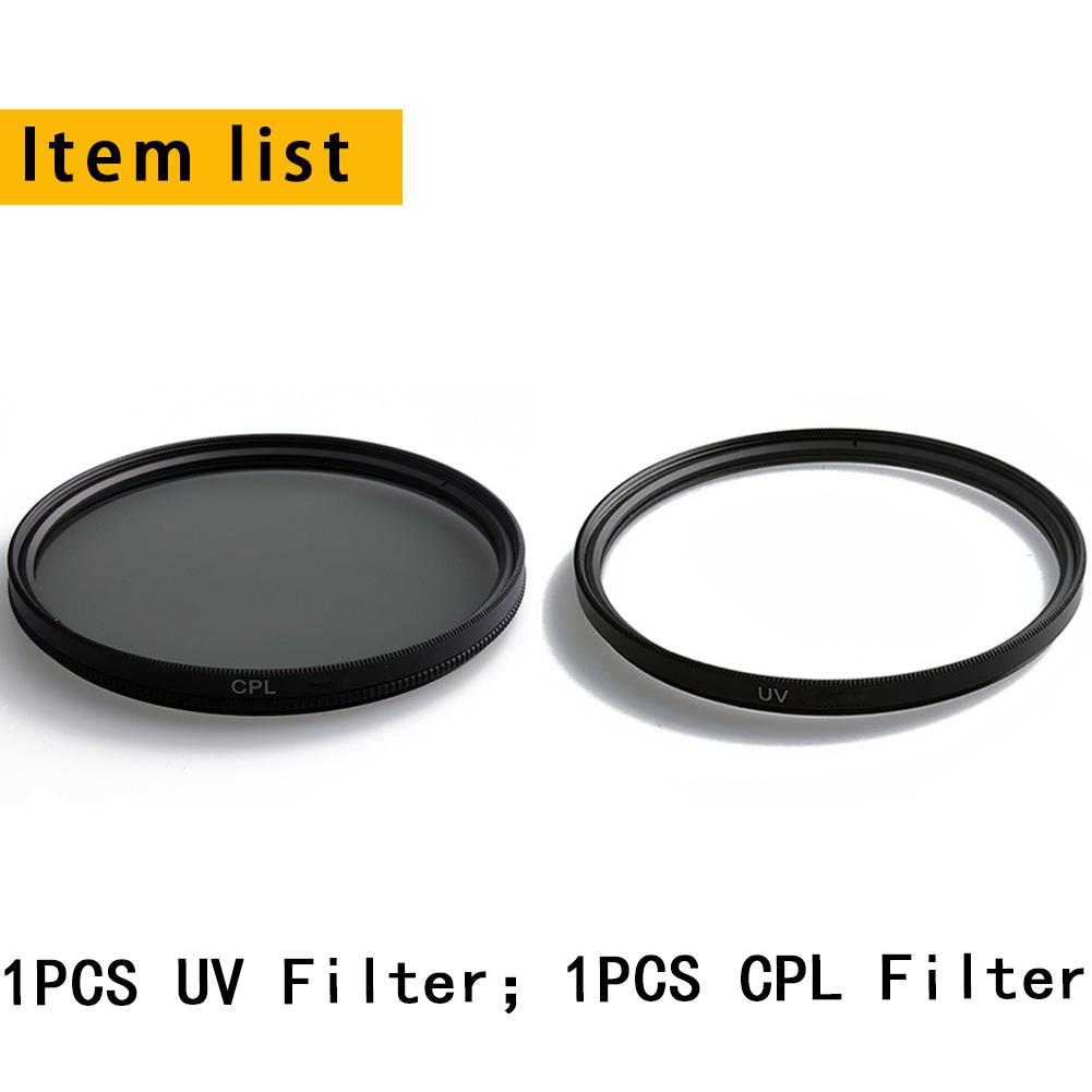 MYOBO MC UV Protection Filter - 37 40.5 43 46 49 52 55 58 62 67 72 77 82 Mm for Canon Nikon Sony DSLR SLR Camera Len Filters