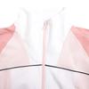 Under Armour Woven CB Full Zip Retro Sports Casual Color Block Stand Collar Jacket Women jackets Pink 1366945-100