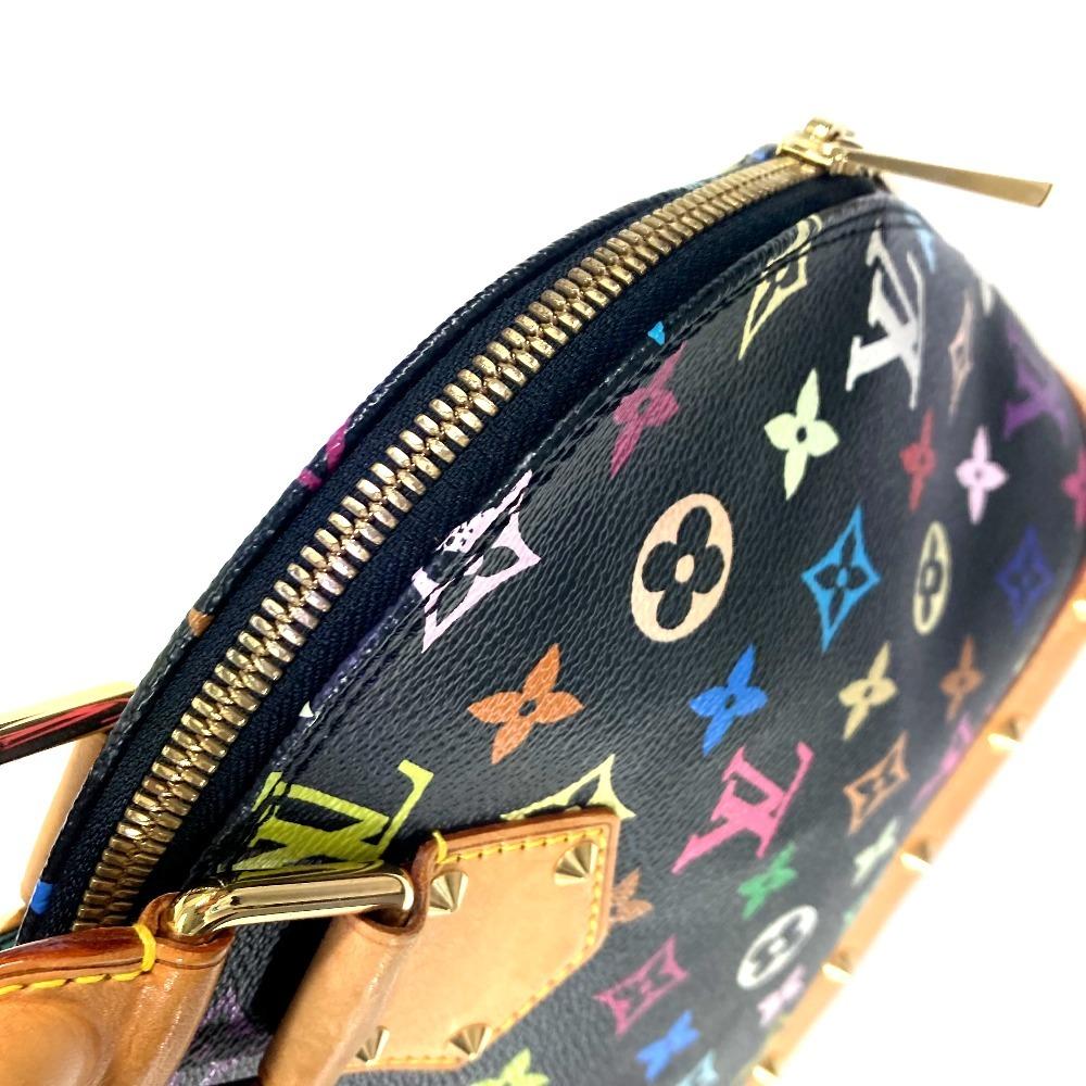 Louis Vuitton M40444 MonogramMulticolore Alma PM Tote Bag Hand Bag Noir Black