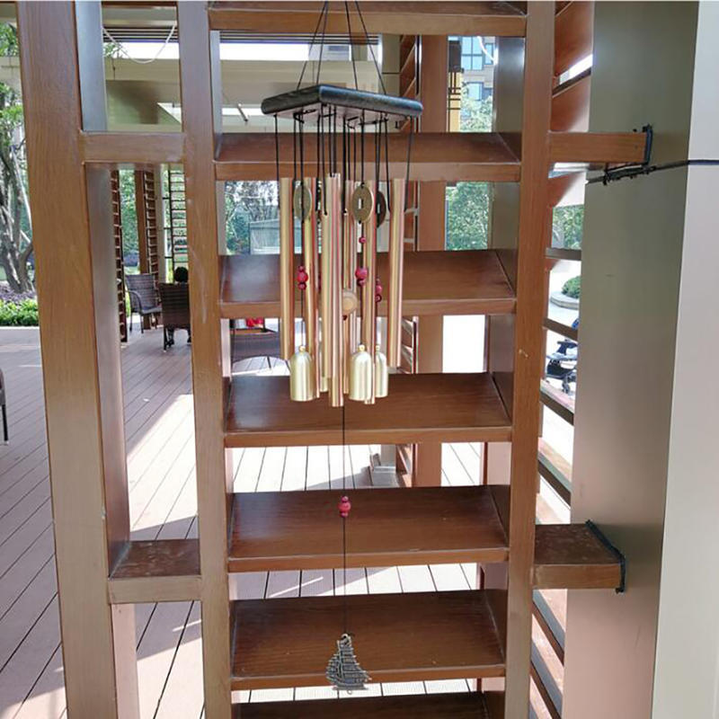 Vintage Hanging Decoration Wind Chimes Antique Crafts Yard Home Ornaments Copper Bells