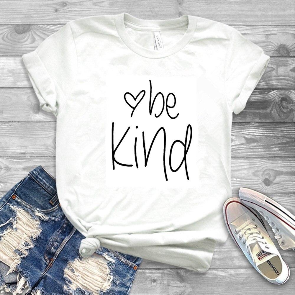 Buy 2019 Women Be Kind T-Shirt Fall 